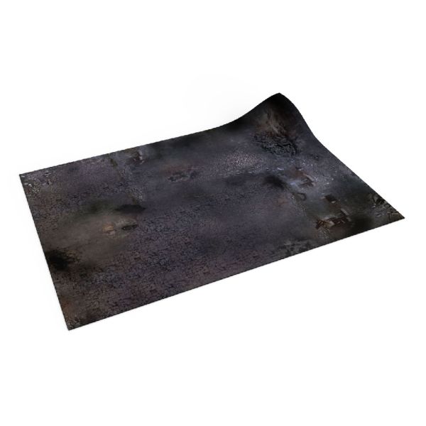 Zrujnowane Miasto  30”x22” / 76x56 cm - mata do gier bitewnych