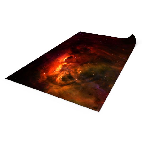 Czerwona mgławica  72”x48” / 183x122 cm - mata do gier bitewnych