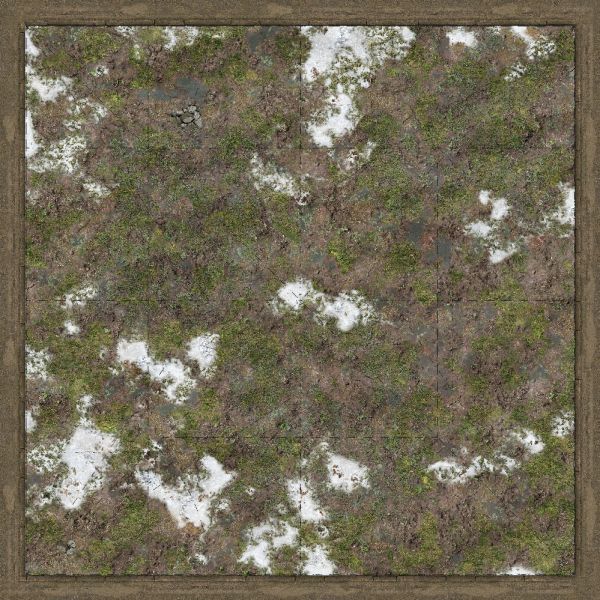 Malifaux Przedwiośnie, jednostronna, antypoślizgowa mata materiałowa - 37" x 37" / 94 cm x 94 cm