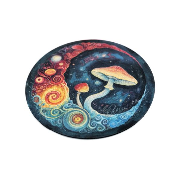 Podkładka pod kubek - Magiczne Grzybki 10x10 cm / 3,9"x3,9"
