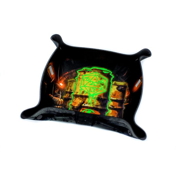 Nuklearny Bunkier - Dice Tray premium świecący w ciemności