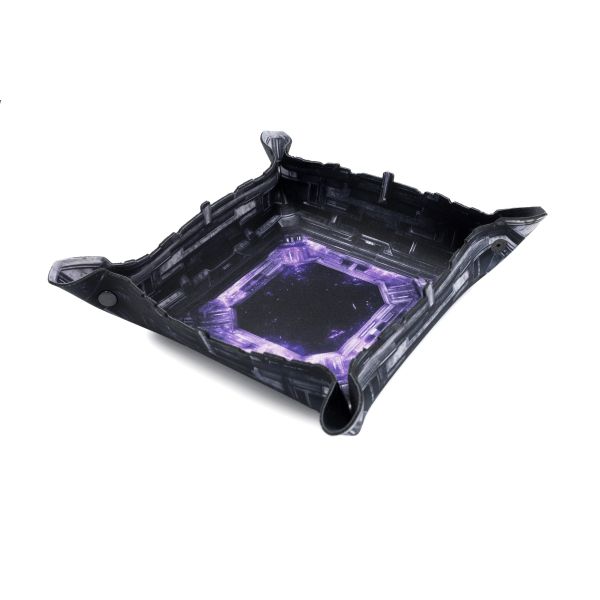 Tacka na kości premium - Dice Tray - Starship 22x22 cm