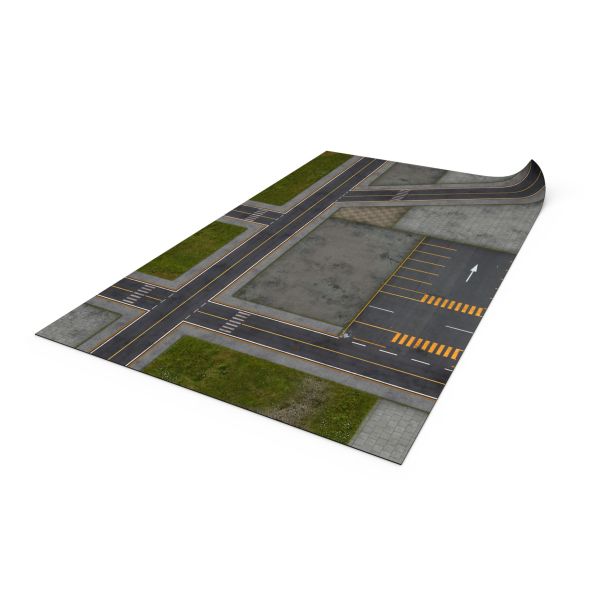Nowoczesne Miasto 72”x48” / 183x122 cm - mat for wargames