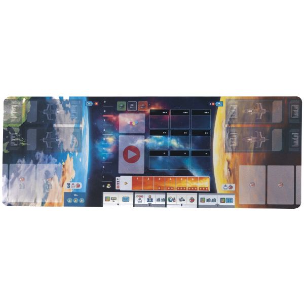 Ewakuacja - Oficjalna planszetka gracza 19,6" x 7,3" / 50cm x 18,5cm