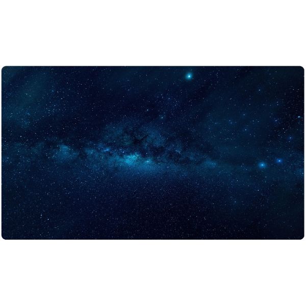 Szafirowa Galaktyka 24"x14" / 61x35,5 cm - gumowa mata do gier karcianych