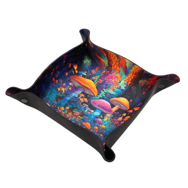 Tacka na kości - Dice Tray - Kraina Grzybów 22x22 cm