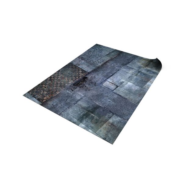 Powojenny Plac  44”x60” / 112x152 cm - mata do gier bitewnych