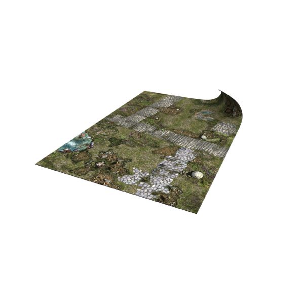 Kraina Skarbów  44”x30” / 112x76 cm - mata do gier bitewnych