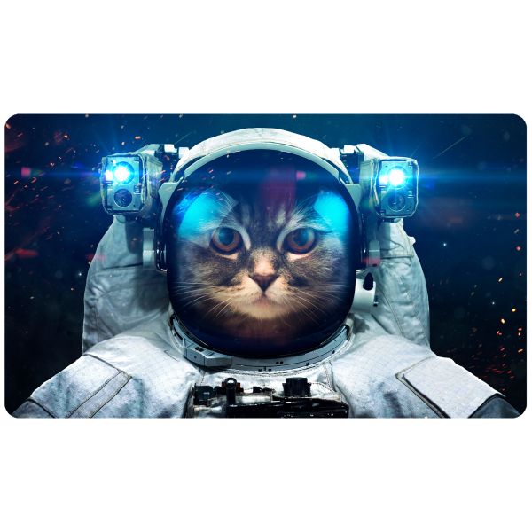 Kot Astronauta - podkładka pod mysz 61x35,5 cm