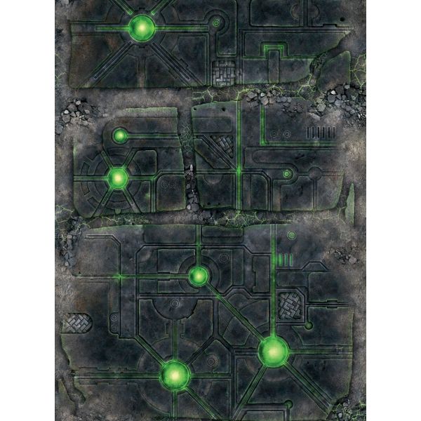 DeathWorld Tomb 30”x22” / 76x56 cm - mata do gier bitewnych