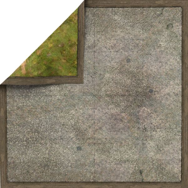 Malifaux Bruk, dwustronna mata lateksowa  - 37" x 37" / 94 cm x 94 cm