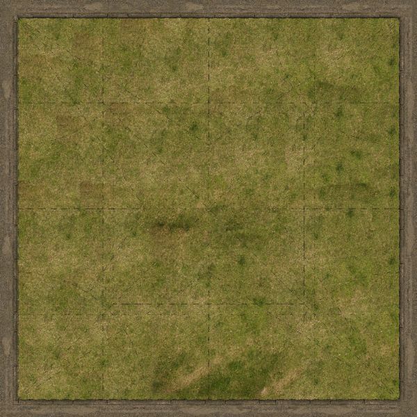 Malifaux Uniwersalna Trawa, jednostronna, antypoślizgowa mata materiałowa - 37" x 37" / 94 cm x 94 cm