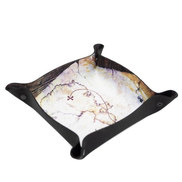 Tacka na kości - Dice Tray - Zapomniana Wyspa 22x22 cm