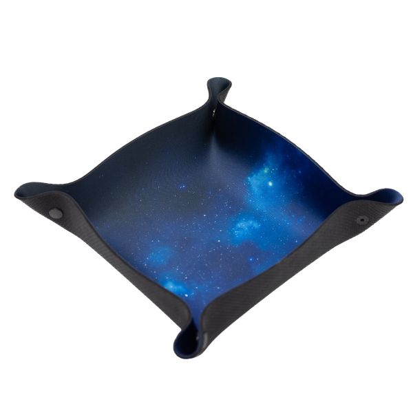 Tacka na kości - Dice Tray - Błękitna Mgławica 22x22 cm