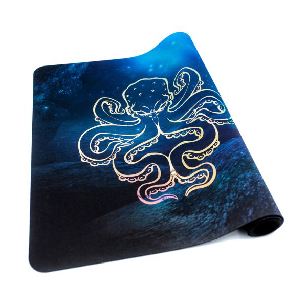Błyszcząca Ośmiornica - Mata premium 61x35 cm z wykończeniem Holo