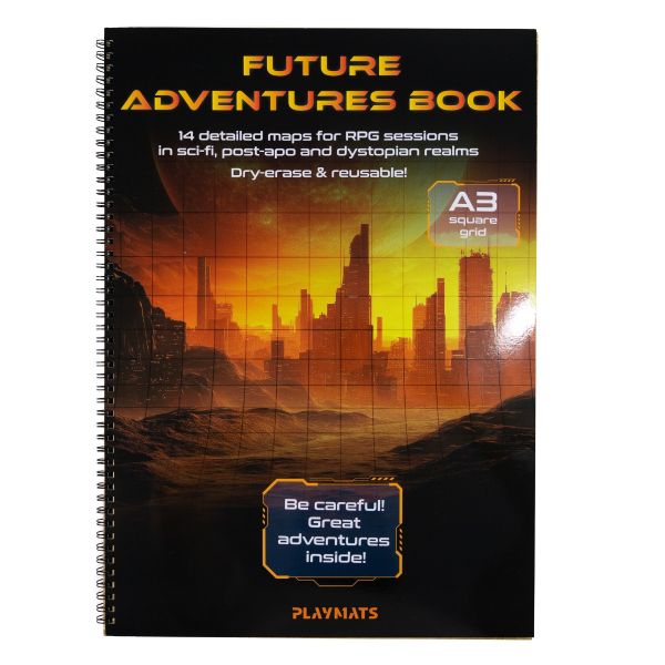 Księga RPG A3 FUTURE - siatka kwadratowa