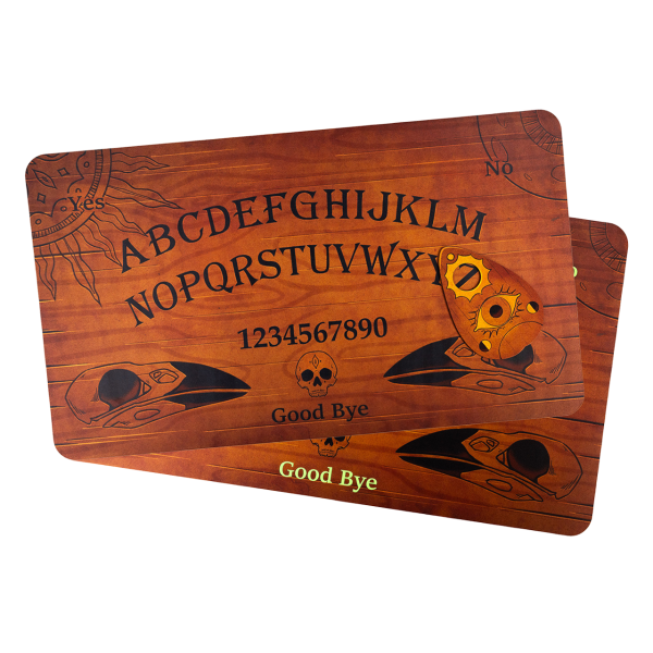 Mata gumowa do gier karcianych 61x35,5 cm + podkładka pod kubek - Mata Spirytystyczna