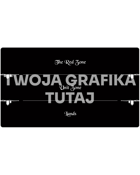 Personalizowana mata do gier karcianch z siatką kompatybilną z MTG Standard 61 x 35,5 cm