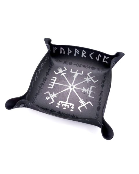 Wikingowa Saga - Dice Tray premium ze srebrnym wykończeniem