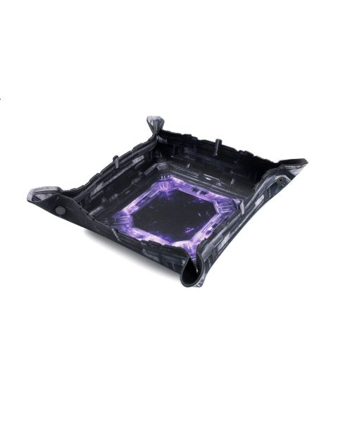 Tacka na kości premium - Dice Tray - Starship 22x22 cm