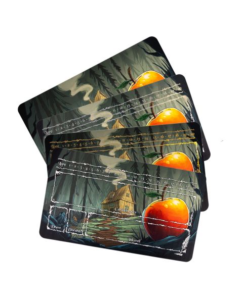 Kuszące Jabłko - gumowa mata do gier karcianych kompatybilna z grą Lorcana 61x35,5 cm