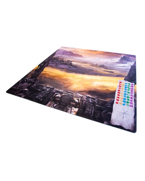 Plansza do gry kompatybilna z Ekspedycyje 30"x27,5" / 76x70 cm - gumowa mata do gier planszowych