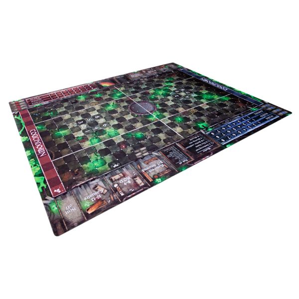 Blood Bowl / Blood Bowl 7s - Kanały - 35.5" x 27.5" / 90cm x 70cm - jednostronna mata gumowa