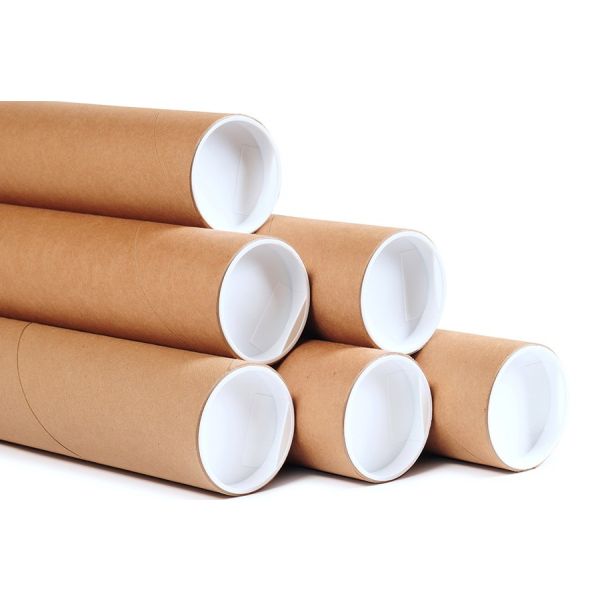 Tuba kartonowa z zatyczkami 125 cm - przechowywanie i transport mat lateksowych