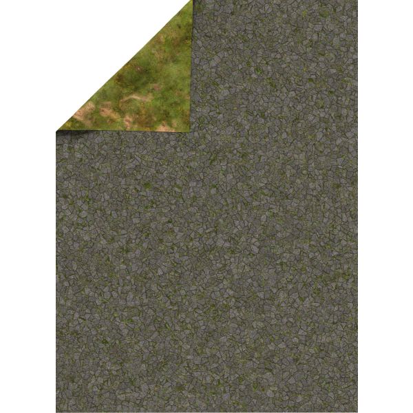 Zamkowy Bruk  44”x60” / 112x152 cm - dwustronna mata gumowa
