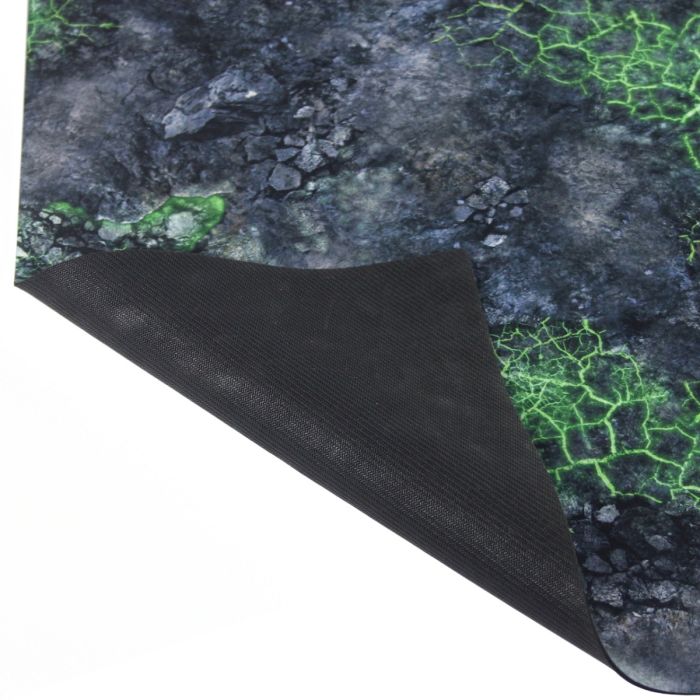 Zielone Skażone pole bitwy 36”x36” / 91,5x91,5 cm - jednostronna mata gumowa