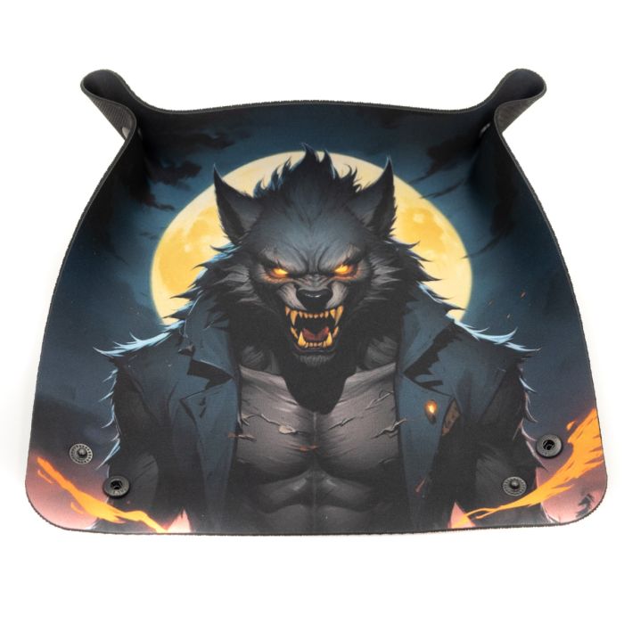 Tacka na kości - Dice Tray - Wilkołak 22x22 cm