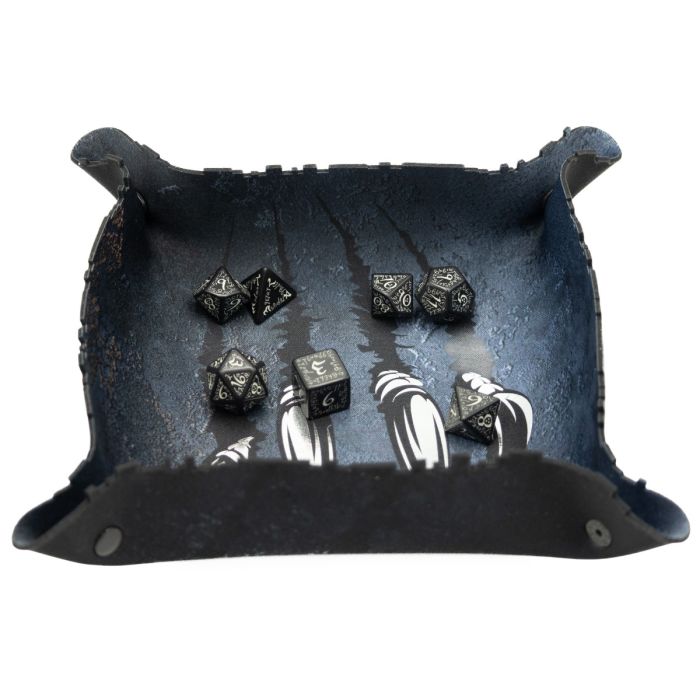 Wilkołak - Dice Tray premium ze srebrnym wykończeniem