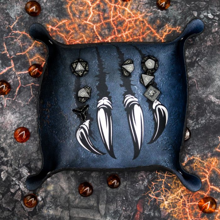 Wilkołak - Dice Tray premium ze srebrnym wykończeniem