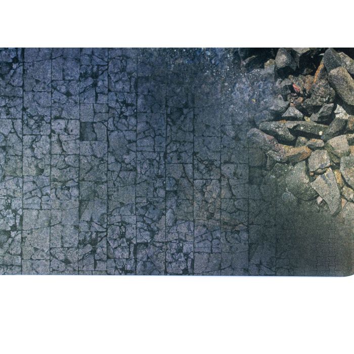 Zrujnowane Miasto  48”x48” / 122x122 cm - dwustronna mata gumowa