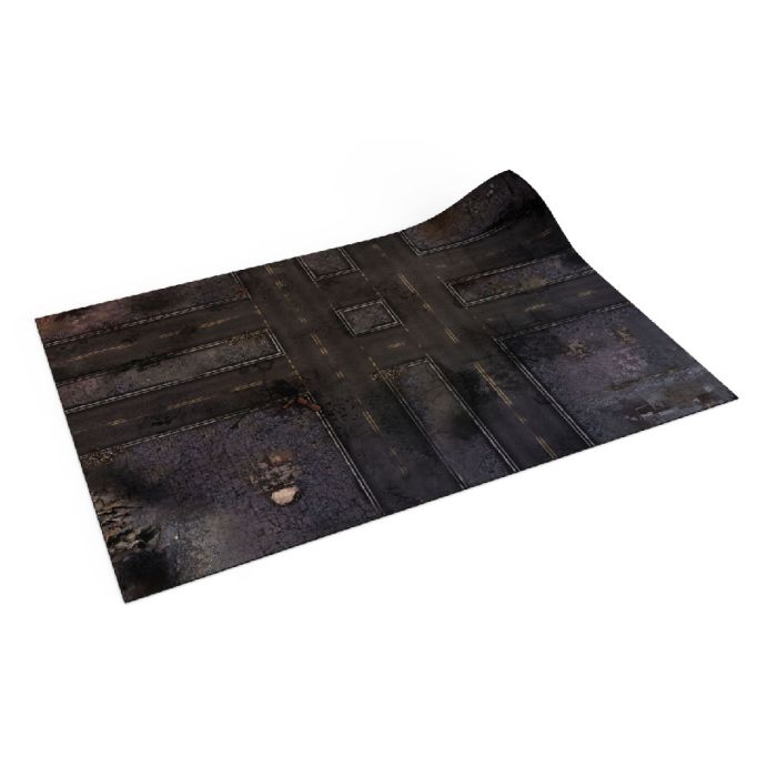 Zrujnowane Ulice  30”x22” / 76x56 cm - jednostronna mata gumowa