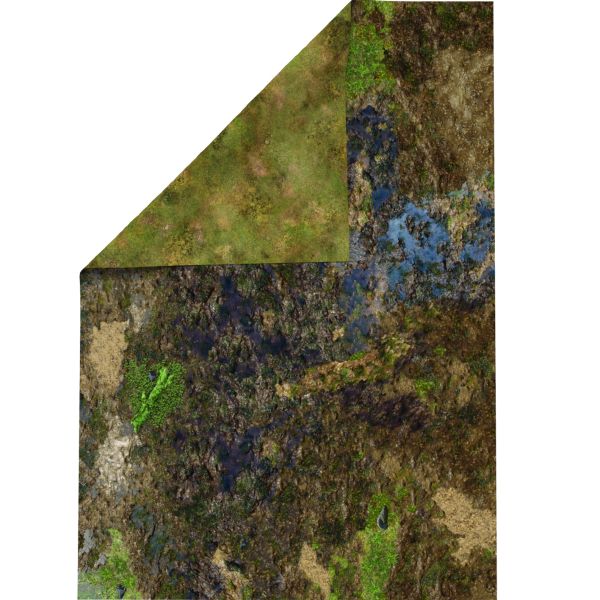Błotnista Ziemia 44”x30” / 112x76 cm - dwustronna mata lateksowa