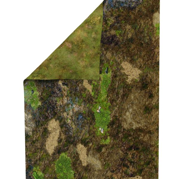 Błotnista Ziemia 48”x36” / 122x91,5 cm - dwustronna mata lateksowa