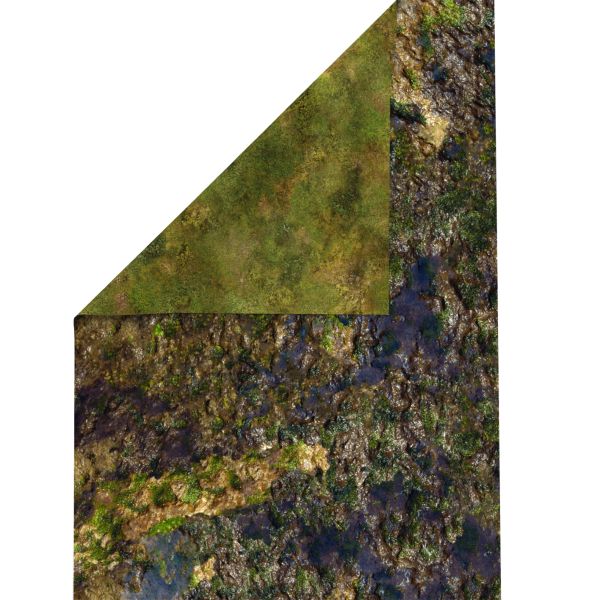 Błotnista Ziemia 30”x22” / 76x56 cm - dwustronna mata lateksowa