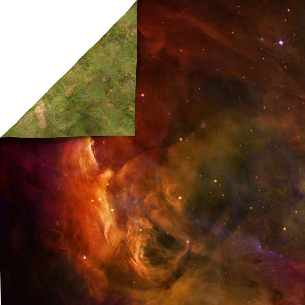 Czerwona mgławica  36”x36” / 91,5x91,5 cm - dwustronna mata gumowa