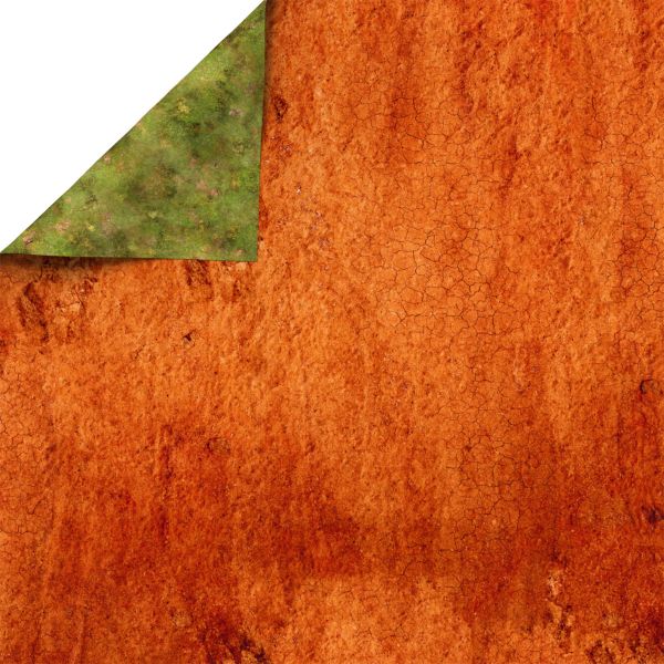 Czerwona Pustynia 48”x48” / 122x122 cm - dwustronna mata gumowa