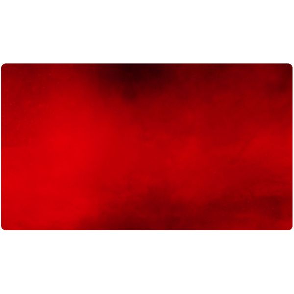 Czerwona 24"x14" / 61x35,5 cm - gumowa mata do gier karcianych
