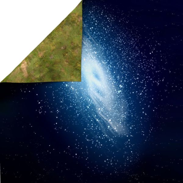 Galaktyka spiralna  36”x36” / 91,5x91,5 cm - dwustronna mata gumowa