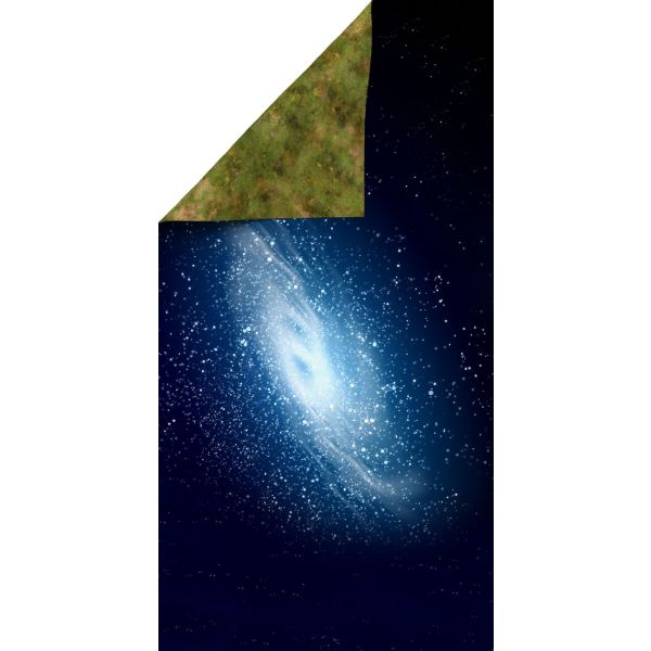 Galaktyka spiralna  72”x36” / 183x91,5 cm - dwustronna mata lateksowa