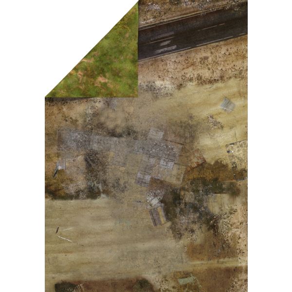 Junktown  72”x48” / 183x122 cm - dwustronna mata lateksowa