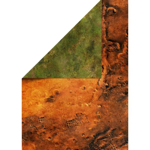 Mars  30”x22” / 76x56 cm - dwustronna mata gumowa