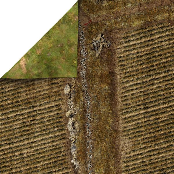 Pole Ryżowe  36”x36” / 91,5x91,5 cm - dwustronna mata gumowa