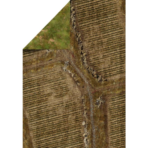 Pole Ryżowe  72”x48” / 183x122 cm - dwustronna mata gumowa