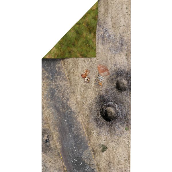 Wasteland  72”x36” / 183x91,5 cm - dwustronna mata gumowa