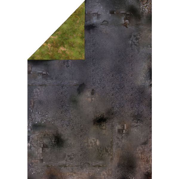 Zrujnowane Miasto  72”x48” / 183x122 cm - dwustronna mata lateksowa